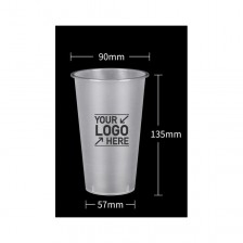 16oz Disposable Frosted Cups 500ml